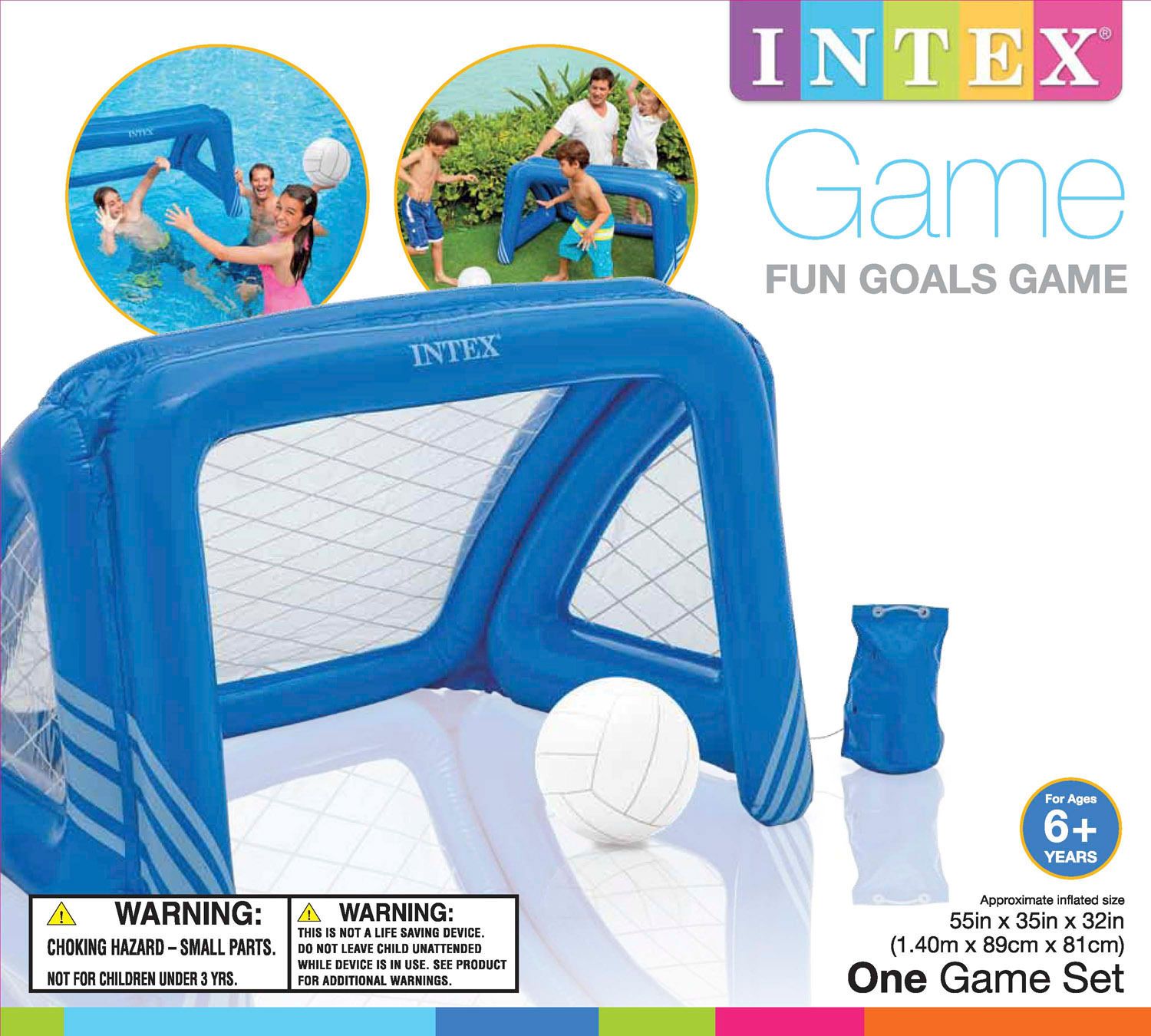 Intex goal hot sale