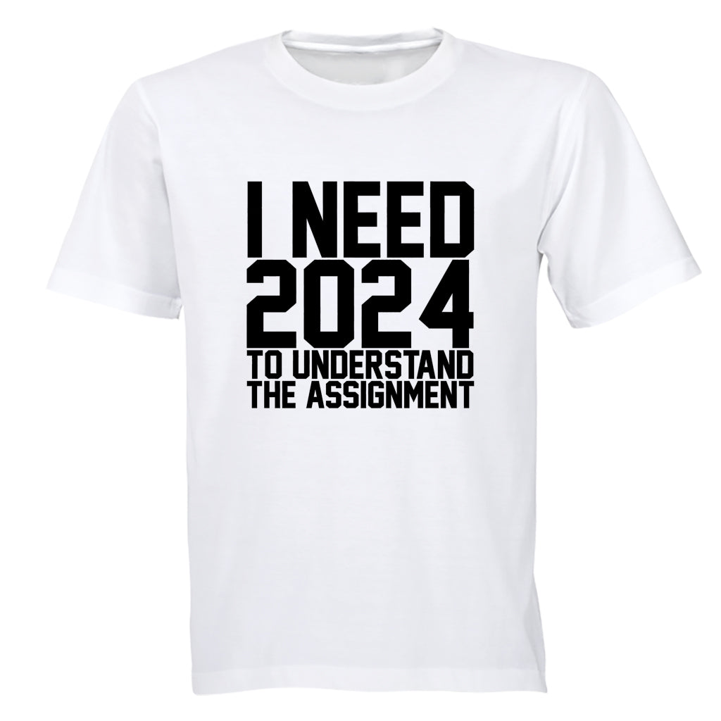 2024 Understand The Assignment - Adults - T-Shirt – BuyAbility