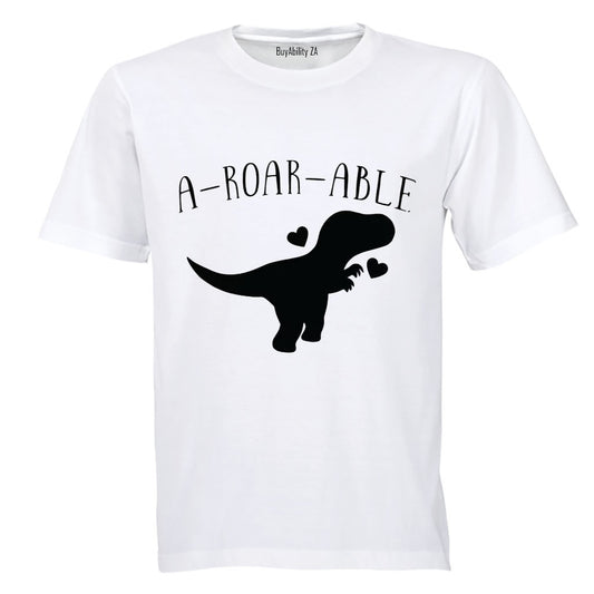 A-ROAR-able Dino - Kids T-Shirt