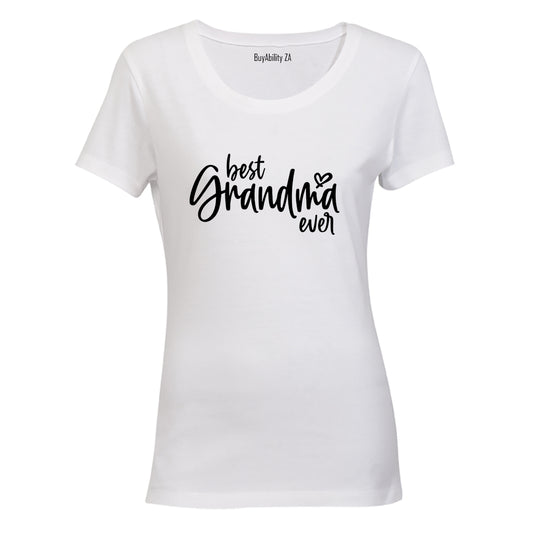 Best Gradma Ever - Ladies - T-Shirt