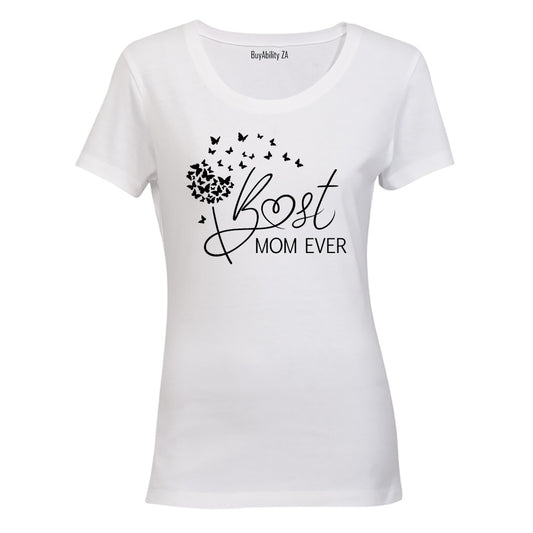 Best Mom Ever - Butterflies - Ladies - T-Shirt