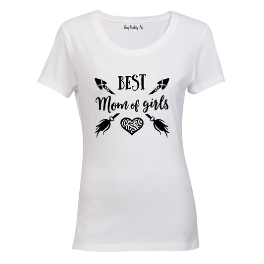 Best MOM of Girls - Ladies - T-Shirt