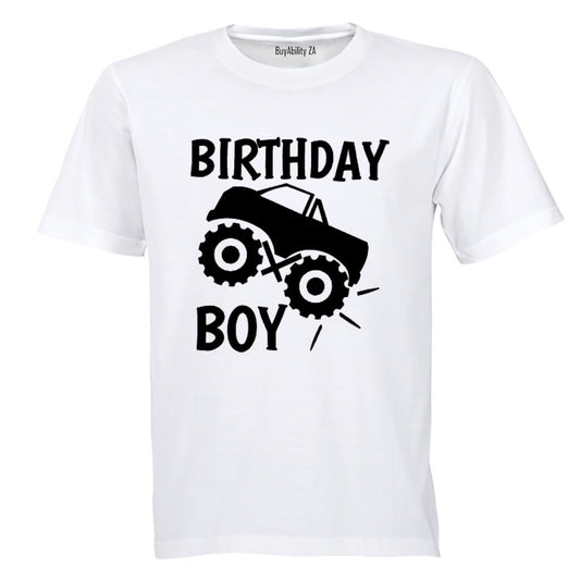 Birthday Boy - Truck - Kids T-Shirt