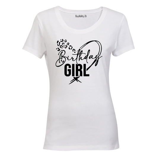 Birthday Girl - Heart - Ladies - T-Shirt