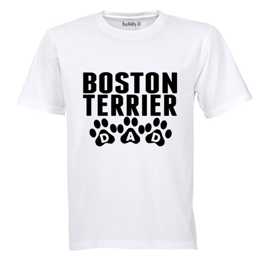 Boston Terrier DAD - Adults - T-Shirt