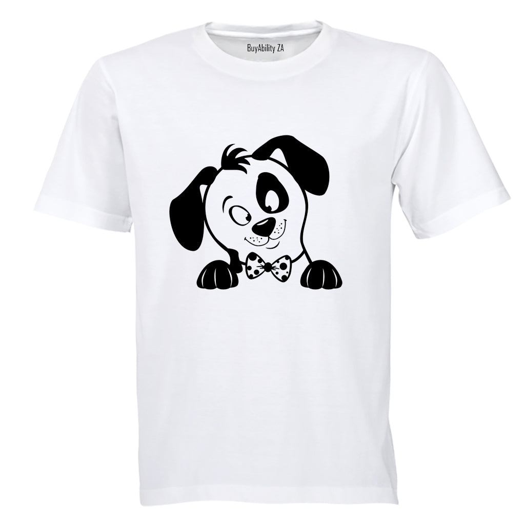 Bow Tie Pup - Adults - T-Shirt