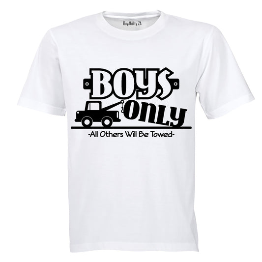 Boys Only! - Kids T-Shirt