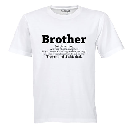 Brother Definition - Kids T-Shirt