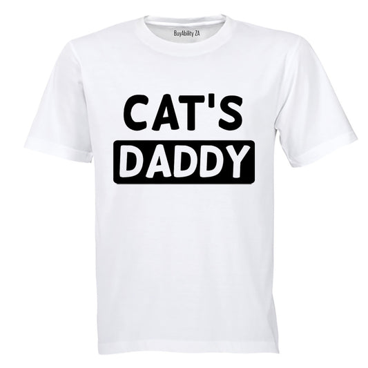 Cat's Daddy - Adults - T-Shirt