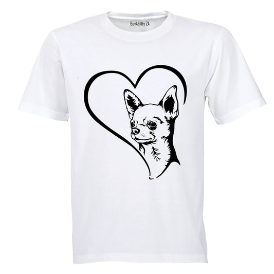 Chihuahua Heart - Adults - T-Shirt