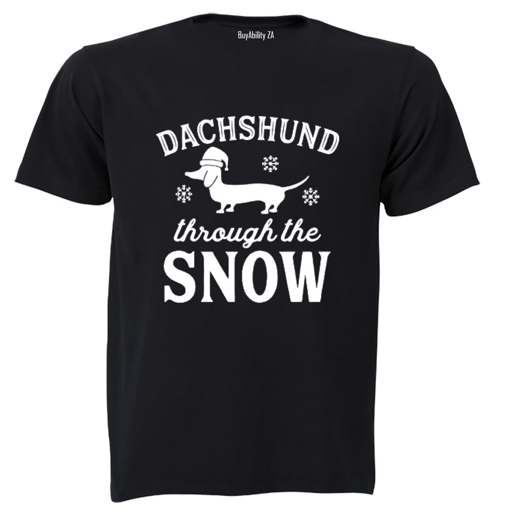 Christmas - Dachshund - Adults - T-Shirt