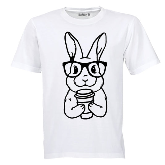 Coffee Bunny - Easter - Kids T-Shirt