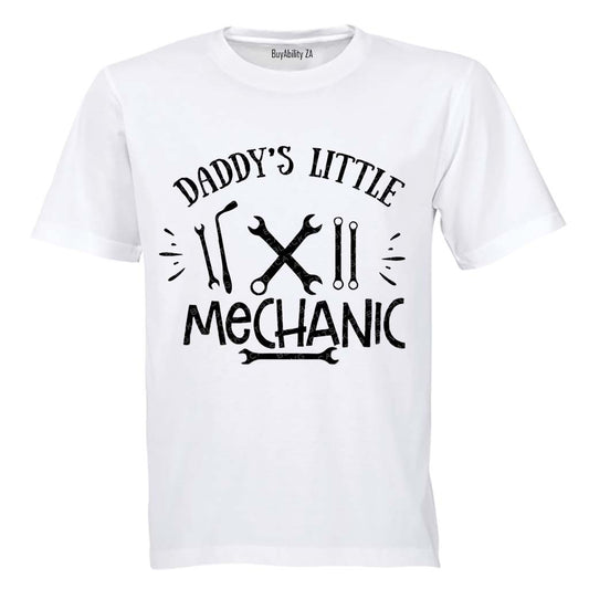 Daddy's Little Mechanic - Kids T-Shirt