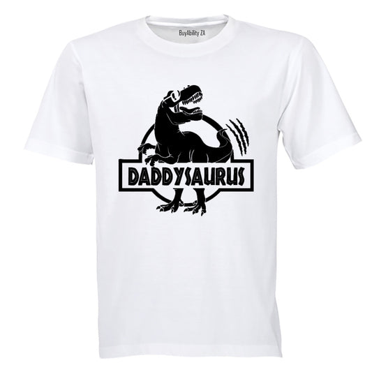 Daddysaurus - Cool Dino - Adults - T-Shirt