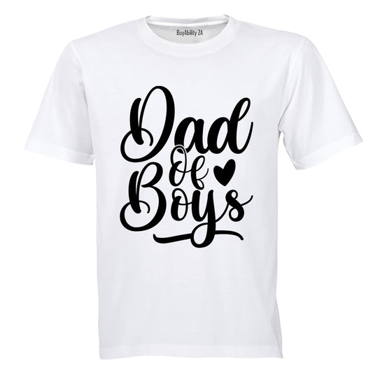 Dad Of Boys - Adults - T-Shirt