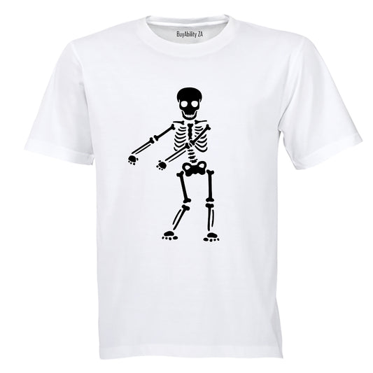 Dancing Skeleton - Halloween - Adults - T-Shirt