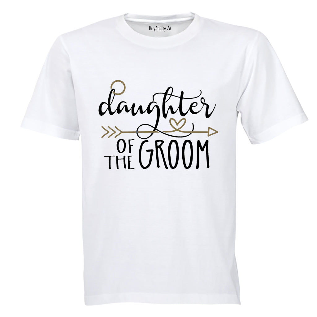 Daughter of the Groom - Kids T-Shirt