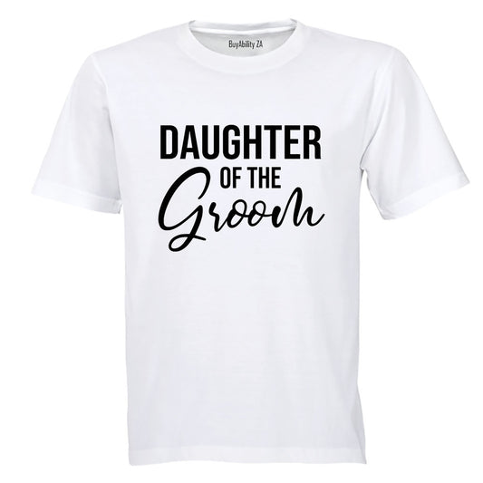 Daughter of The Groom - Kids T-Shirt