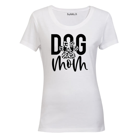 Dog Mom - Paw - Ladies - T-Shirt