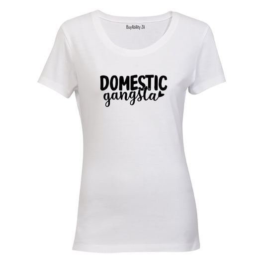 Domestic Gangsta - Ladies - T-Shirt