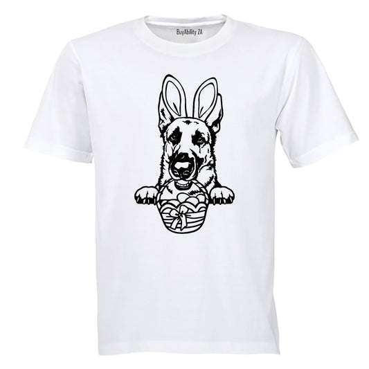 Easter German Shepherd - Kids T-Shirt