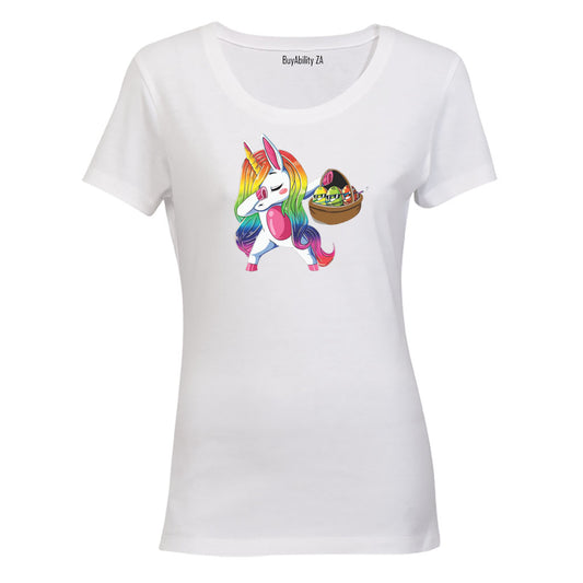 Easter Unicorn - Ladies - T-Shirt