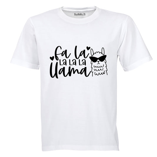 Fa La Llama - Kids T-Shirt