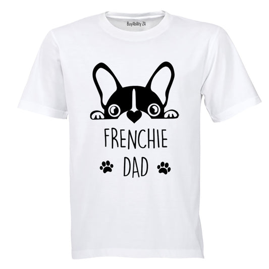 Frenchie Dad - Adults - T-Shirt