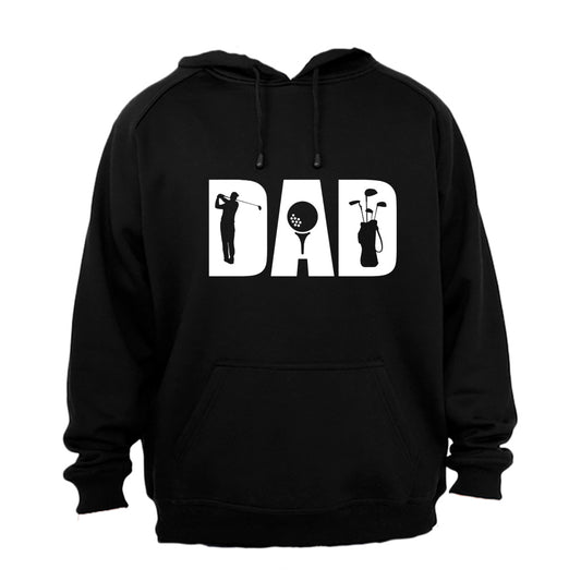 Golfer Dad - Hoodie - BuyAbility South Africa