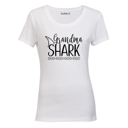 Grandma Shark - Ladies - T-Shirt