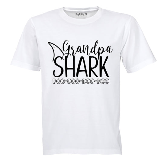 Grandpa Shark - Adults - T-Shirt