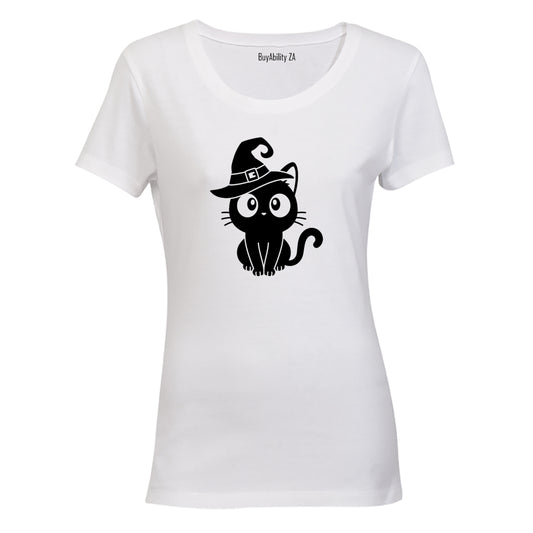 Halloween Kitten - Ladies - T-Shirt