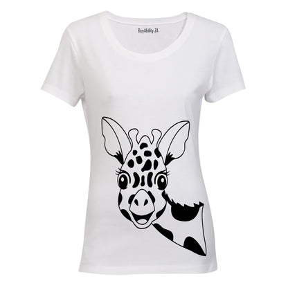 Happy Giraffe - Ladies - T-Shirt