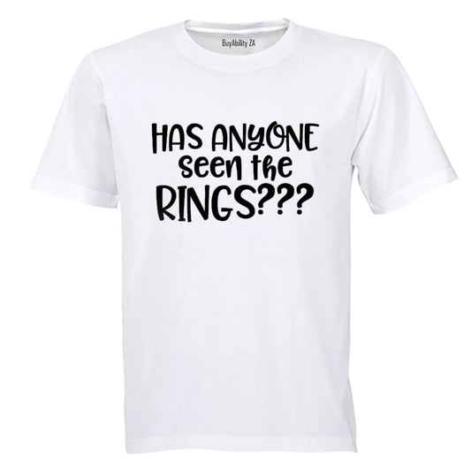 Has Anyone Seen The Rings - Wedding - Kids T-Shirt