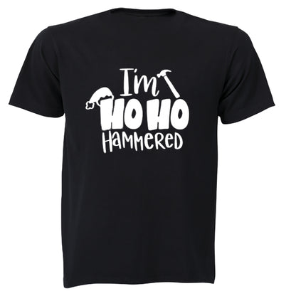 Christmas - Ho Ho Hammered - Adults - T-Shirt - BuyAbility South Africa