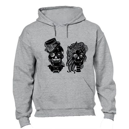 Mr & Mrs - Skulls - Hoodie - BuyAbility South Africa