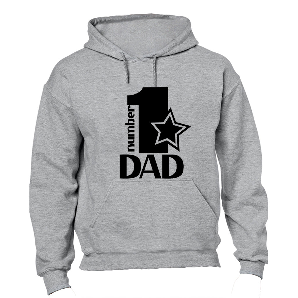 Number 1 Dad - Hoodie - BuyAbility South Africa