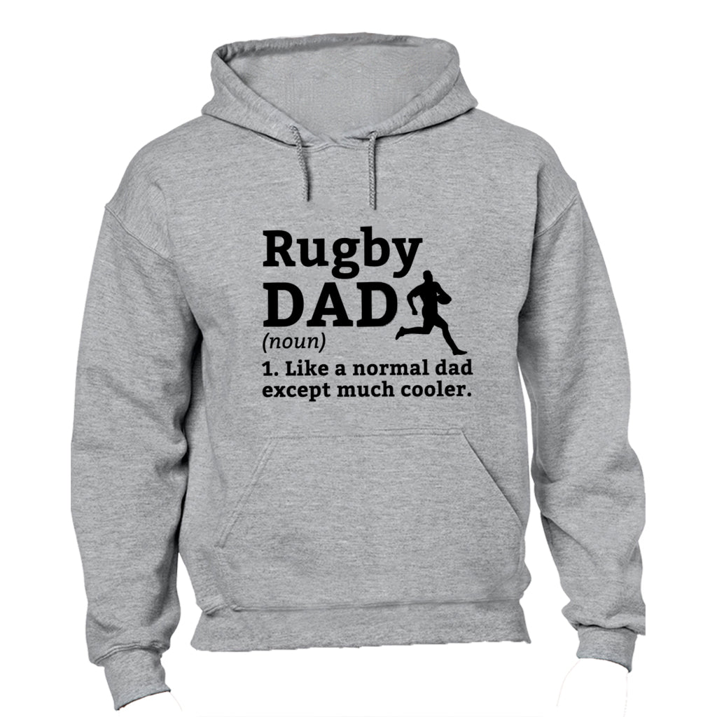 Rugby Dad Definition - Hoodie - BuyAbility South Africa