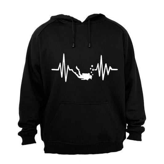 Scuba Diver Lifeline - Hoodie - BuyAbility South Africa