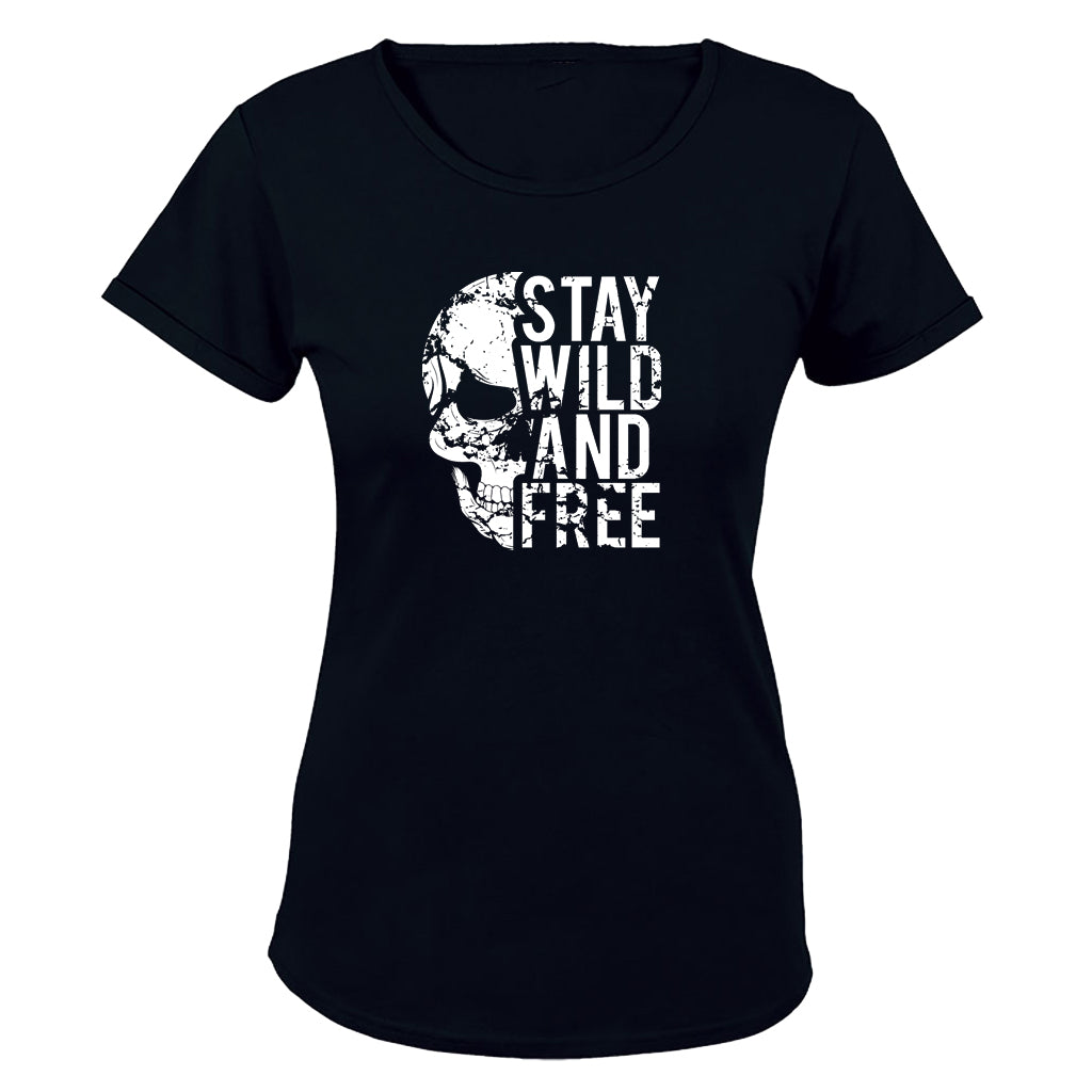 Stay Wild & Free - Ladies - T-Shirt - BuyAbility South Africa