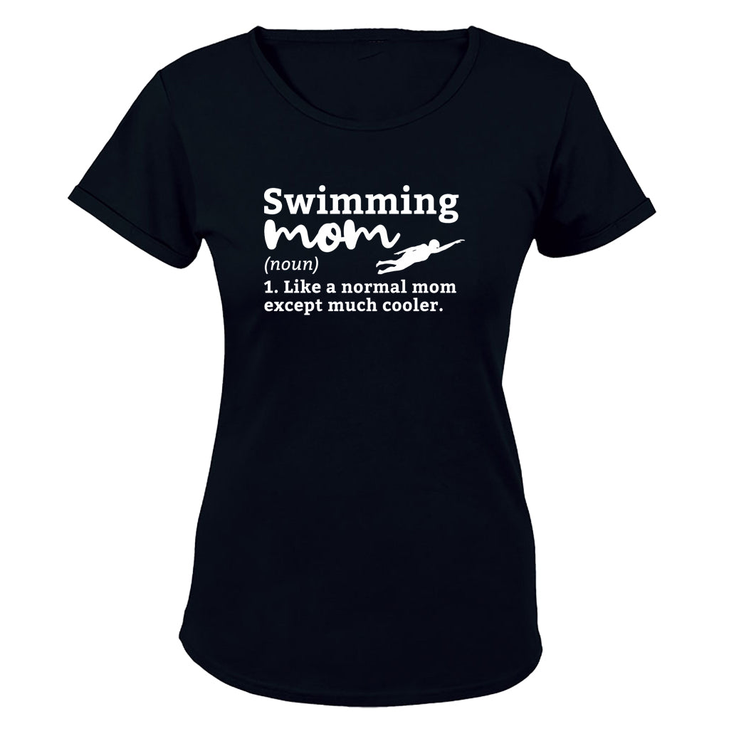 Swimming Mom Definition - Ladies - T-Shirt - BuyAbility South Africa
