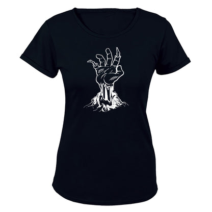 Zombie Hand Escape - Halloween - Ladies - T-Shirt - BuyAbility South Africa