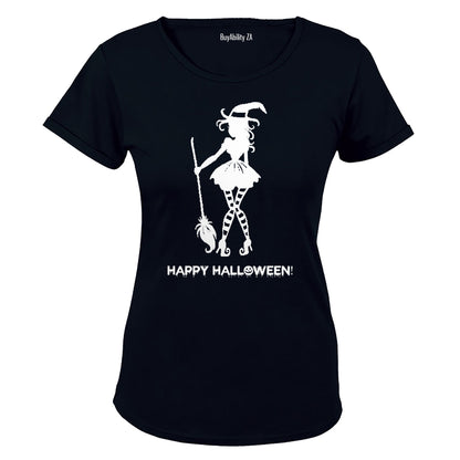 Witch, Happy Halloween - Halloween Inspired! - Ladies - T-Shirt