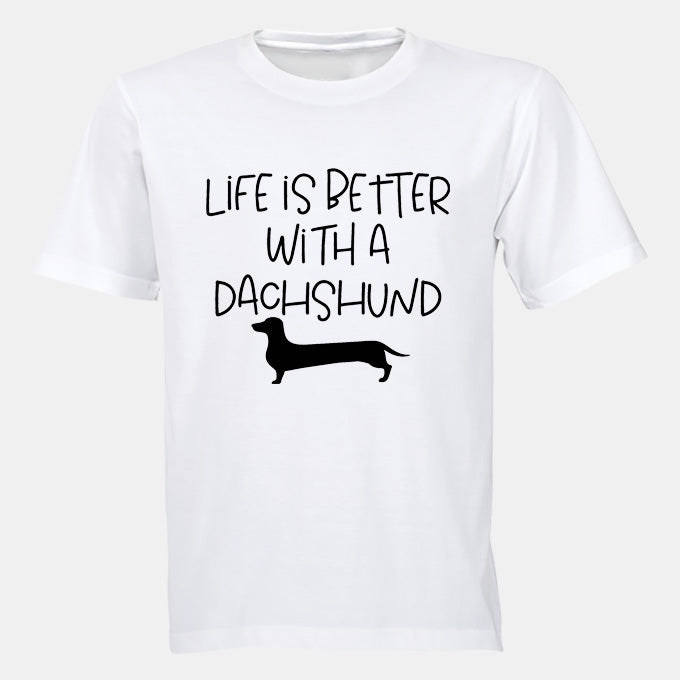 Better with a Dachshund - Kids T-Shirt - BuyAbility South Africa