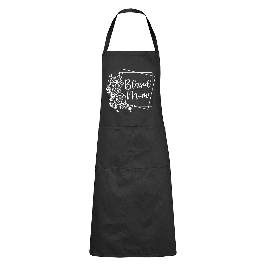 Blessed Mom - Square - Apron