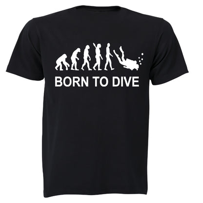 Born to Dive - Adults - T-Shirt - BuyAbility South Africa