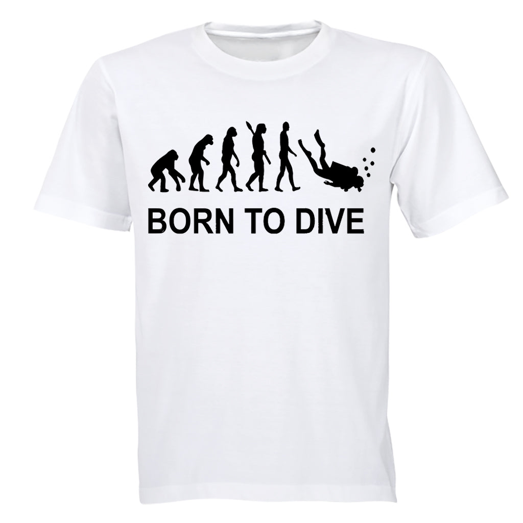 Born to Dive - Adults - T-Shirt - BuyAbility South Africa