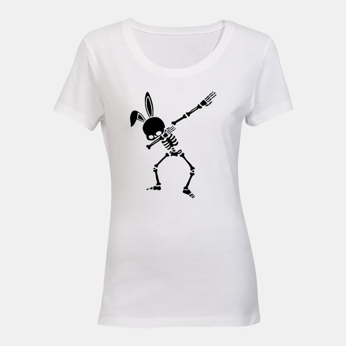 Dabbing Easter Skeleton - Ladies - T-Shirt - BuyAbility South Africa