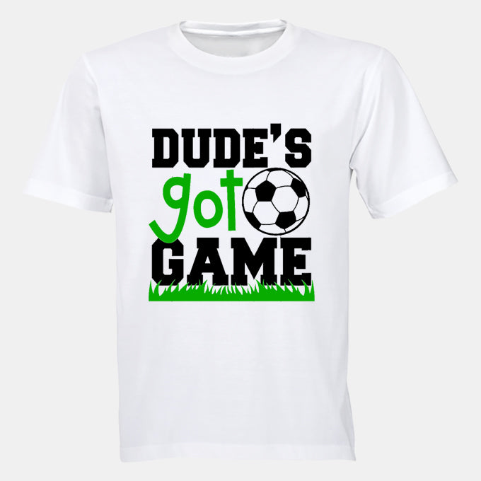 Dude's Got Game - Kids T-Shirt - BuyAbility South Africa