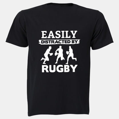 Easily Distracted by RUGBY - Kids T-Shirt - BuyAbility South Africa